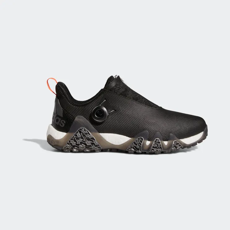 adidas Codechaos 22 BOA Spikeless Core Black / Dark Silver Metallic / Impact Orange (GX3937)