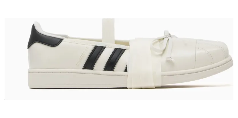 Jennie x adidas Superstar Square Ballet – “Off White / Core Black / Core White” (LB3786)