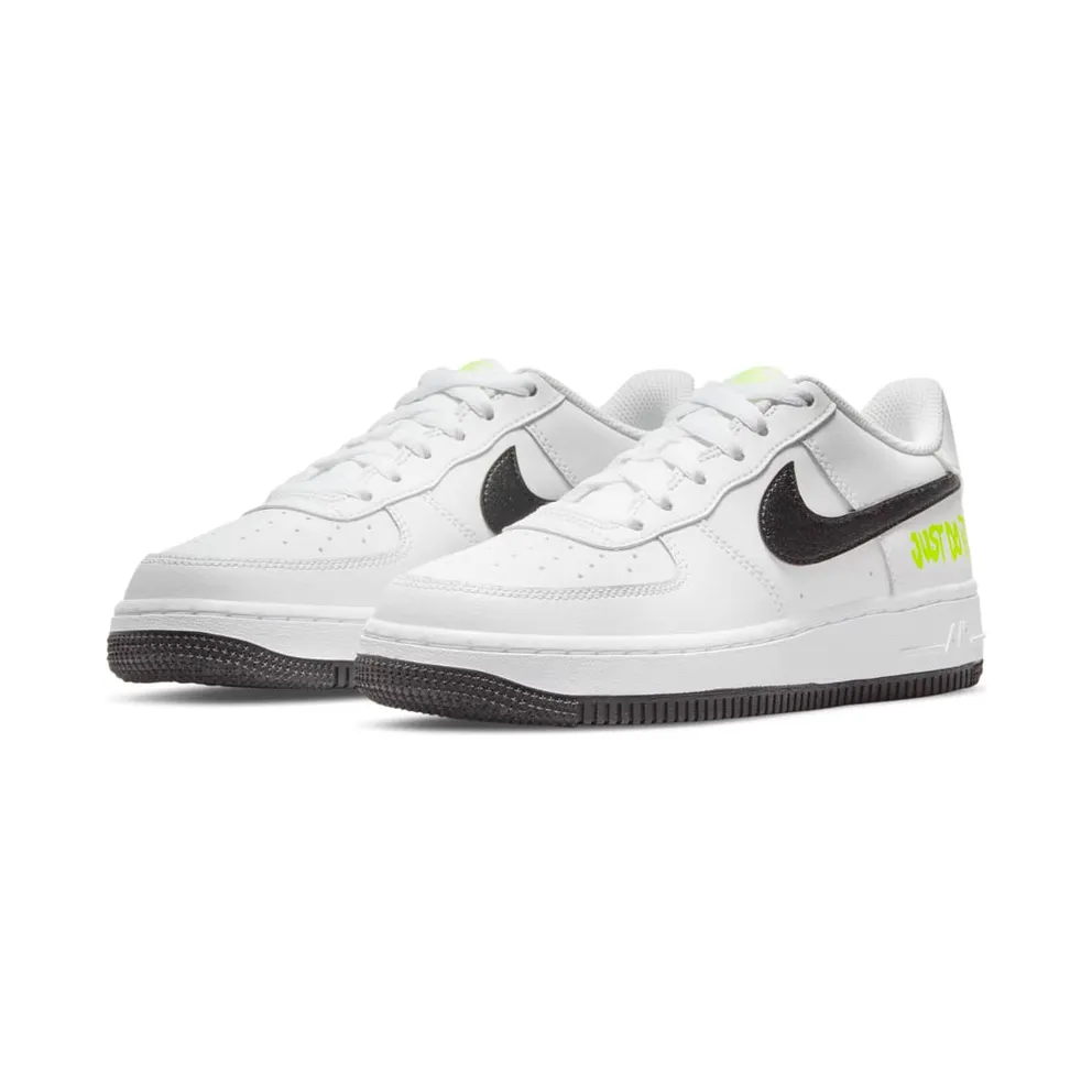 Nike Air Force 1 Low Just Do It White Volt (GS) (DM3271-100)