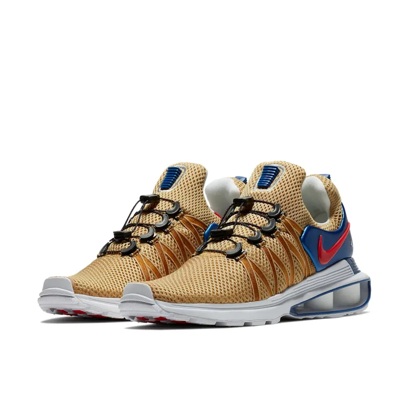 Nike Shox Gravity World Cup (2018) Metallic Gold/White-Gym Blue-Speed Red (AR1999-700)