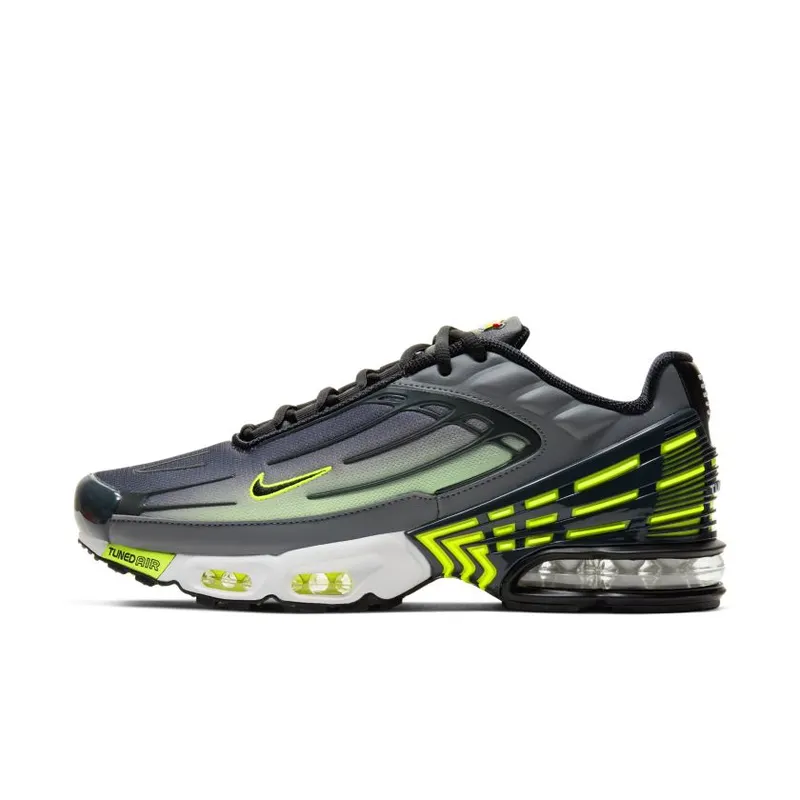 Nike Air Max Plus 3 Smoke Grey Lemon Venom Smoke Grey/Dark Smoke Grey-Lemon Venom-Black (CD7005-002)