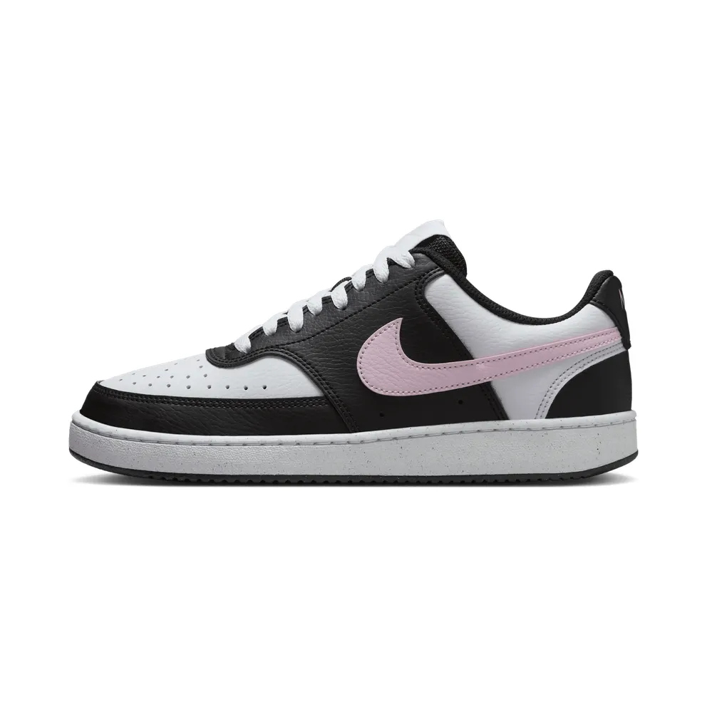 Nike Court Vision Low Next Nature Black White Pink Foam (DH3158-008)