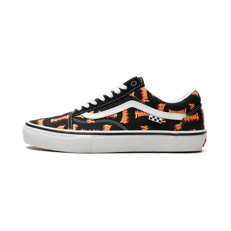 Vans Old Skool “Thrasher All Over Flame Logo” (VN0005W0BML)