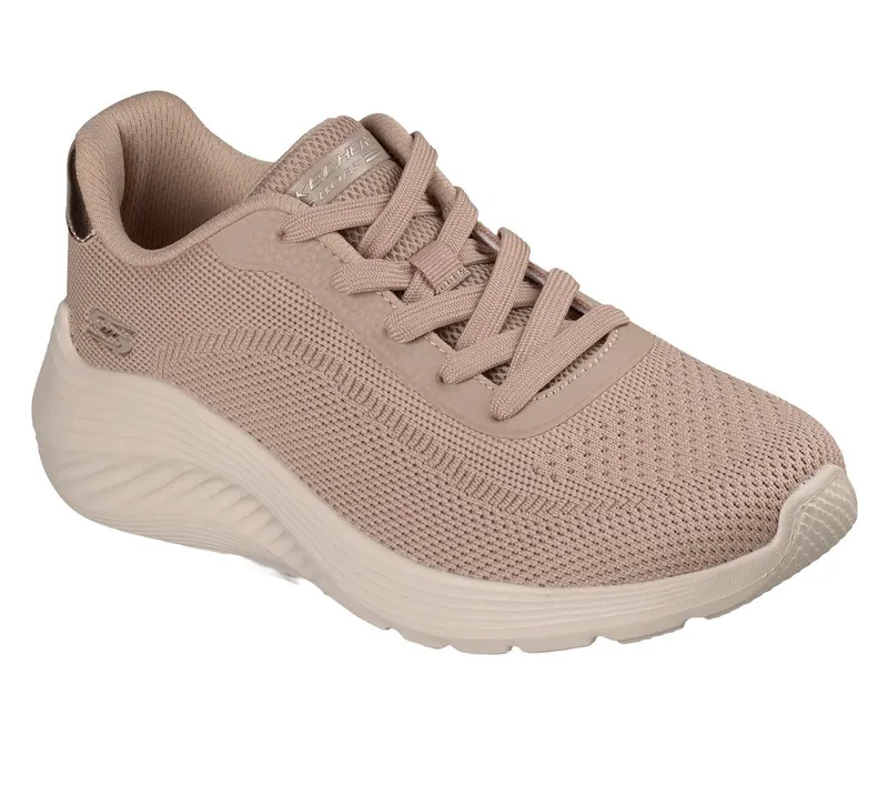 Skechers BOBS Sport Squad Waves – Current Look Sneaker Taupe