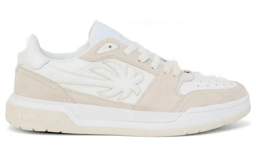 Palm Angels Palm Basketbal Lea sneakers – Beige (PMIA10WS26LEA001)