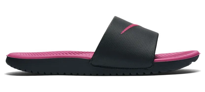 Nike Kawa Black Vivid Pink (GS)