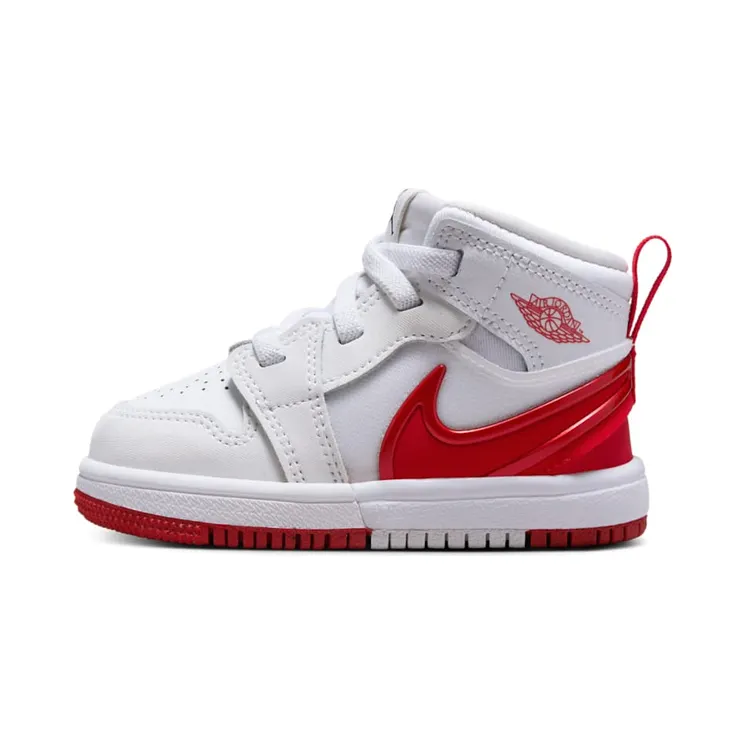 Jordan 1 Mid RM EasyOn “White / Black / University Red” (FQ1283-106)