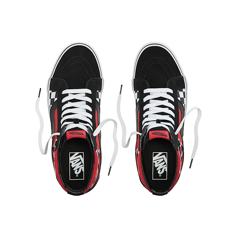 Vans Sk8-Hi Japanese Type Black Red Black/White-Racing Red (VN0A2XSBSJY)