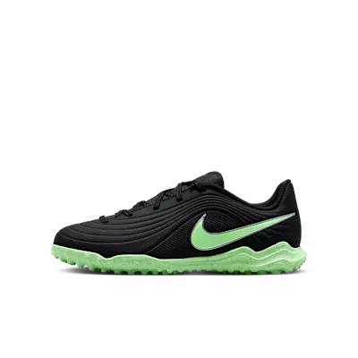 Nike Jr. Tiempo Maestro Club ‘ Multi-Ground Low-Top “Black / Illusion Green” (IB5024-001)