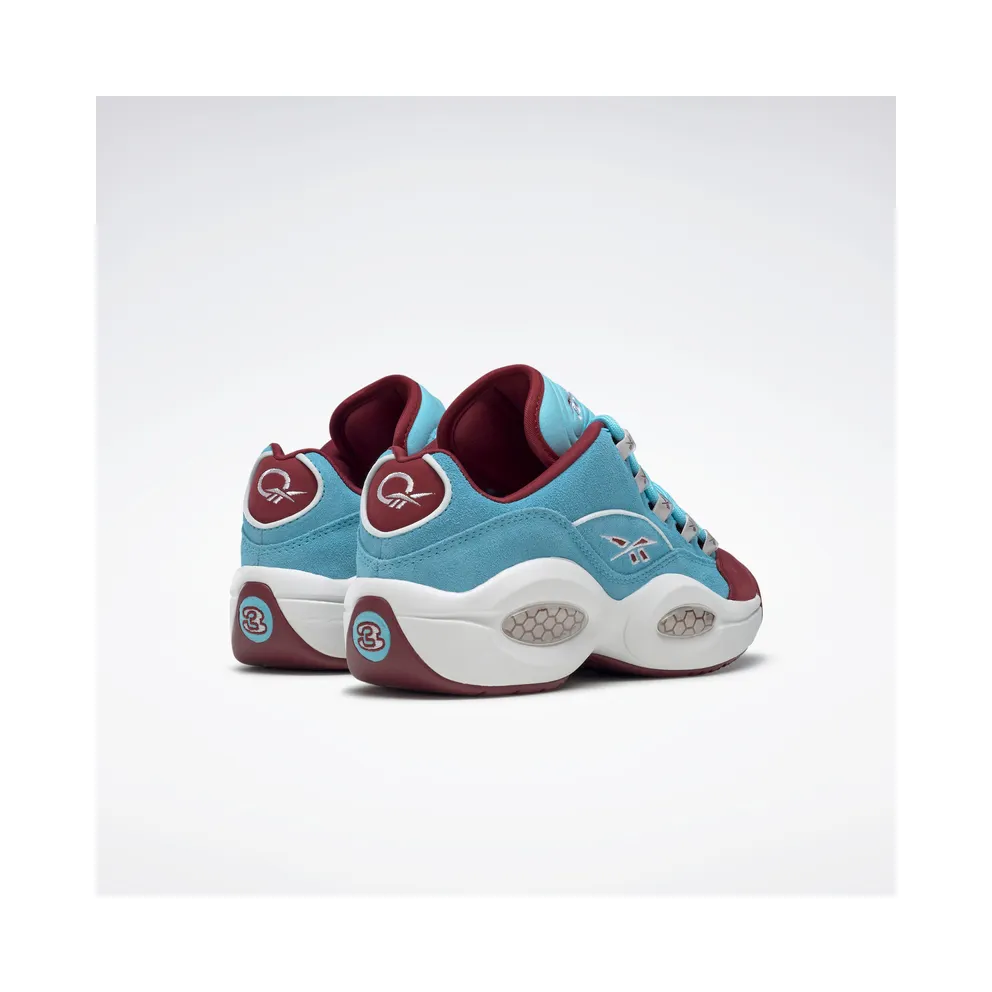 Adidas QUESTION LOW Digital Blue / Classic Burgundy / Cloud White (GZ0990)