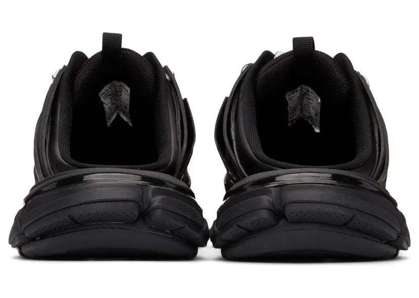 Balenciaga Black Track Mules (653814-W3DA3-1000) (4)