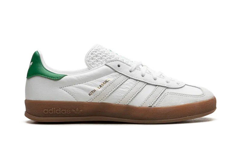 Adidas Gazelle Indoor “Kith- White / Green” (IH2515)