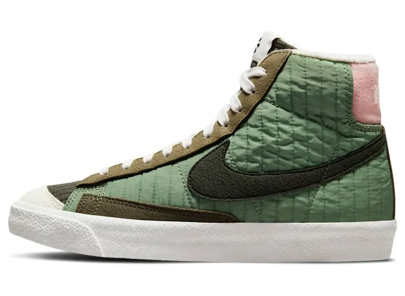Nike Blazer Mid 77 Premium Toasty Sequoia Quilted (GS) (DO5216-331)