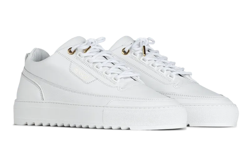 Mason Garments Firenze – Leather/Reflective – White (FW20-1D)