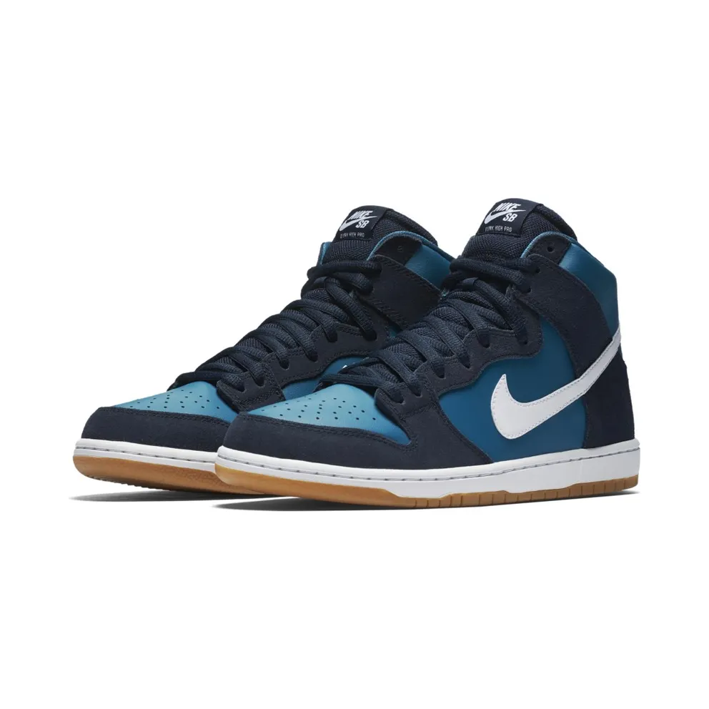 Nike SB Dunk High Industrial Blue Obsidian/White-Industrial Blue (854851-414)