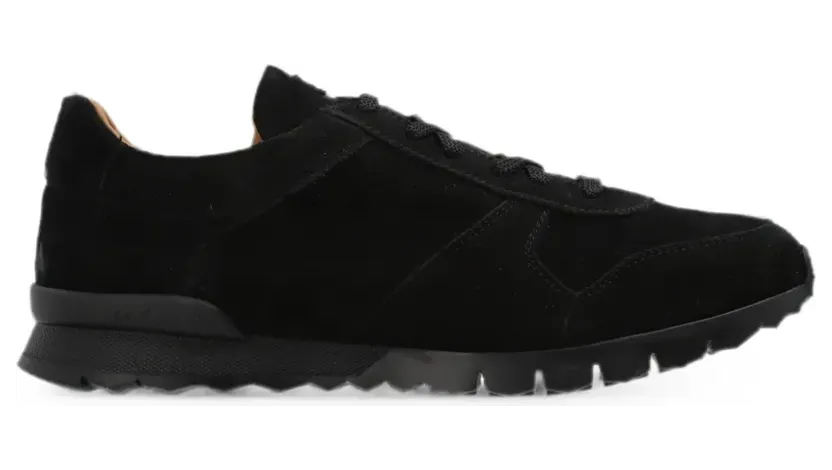 Kiton Sneakers mit klassischer Schnürung – Schwarz (USSA114N01490010)