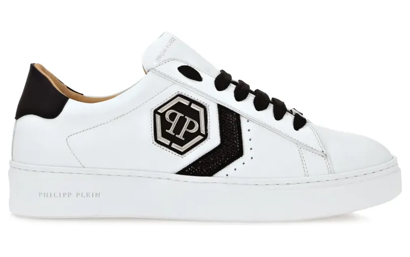 Philipp Plein Arrow Force Strass Hexagon low-top “White” (AADSUSC0678PLE075N)