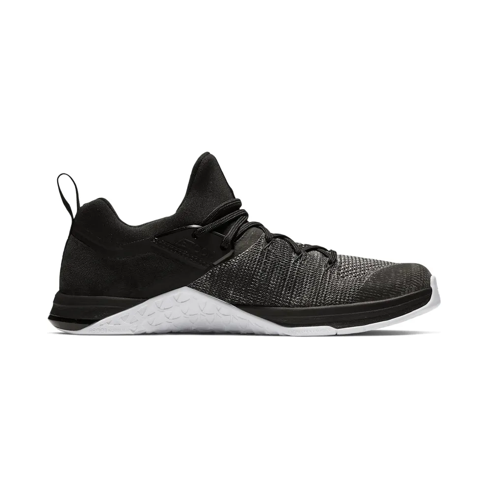 Nike Metcon Flyknit 3 Black Matte Silver Black/Black-White-Matte Silver (AQ8022-001)