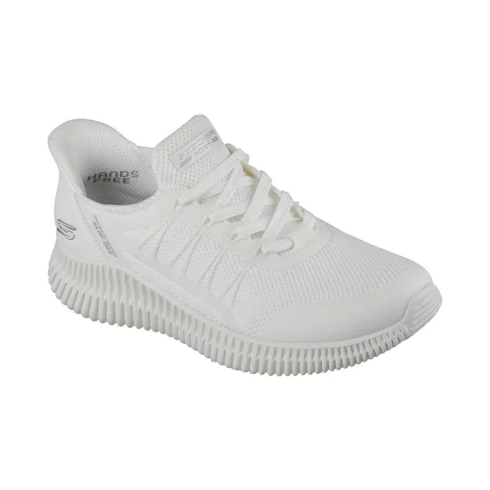 Skechers Slip-ins: BOBS Geo Lite – Divine Pace – White – “White” (117413 WHT)