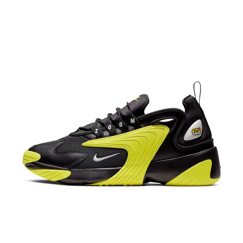 Nike Zoom 2K Black Dynamic Yellow (AO0269-006)
