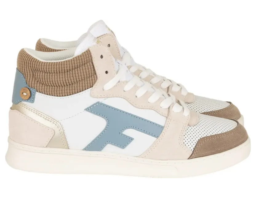 Hoge Sneakers Faguo HAZEL MID (F24CF3207-WHI90)