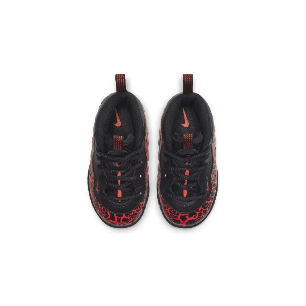 Nike Air Foamposite One Cracked Lava (TD) Black/Bright Crimson (723947-012)
