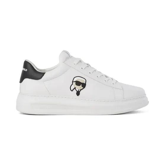 Karl Lagerfeld Ikon Nft Kapri leren “White” (KL52530N100)