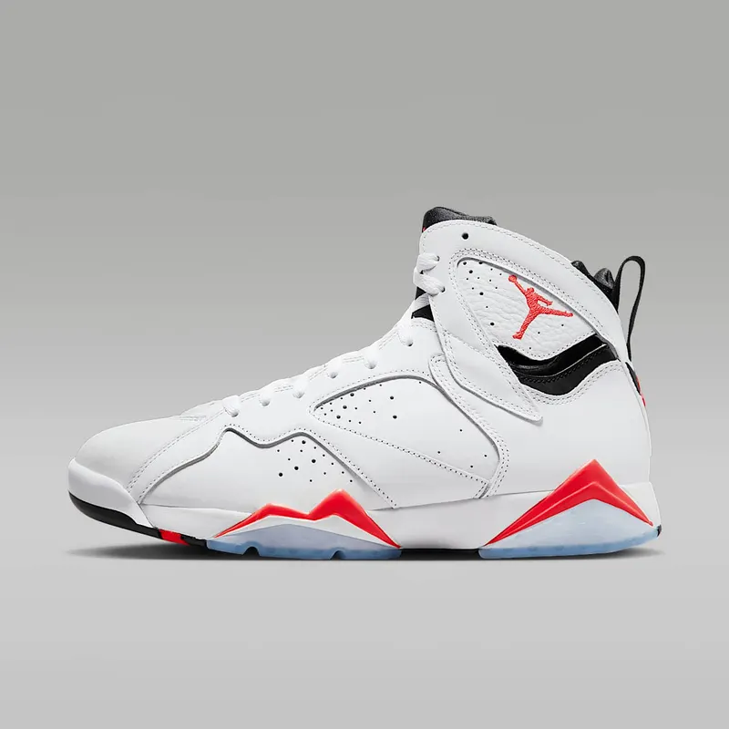 Air Jordan 7 White Infrared “White / Black / Crimson” (CU9307-160)