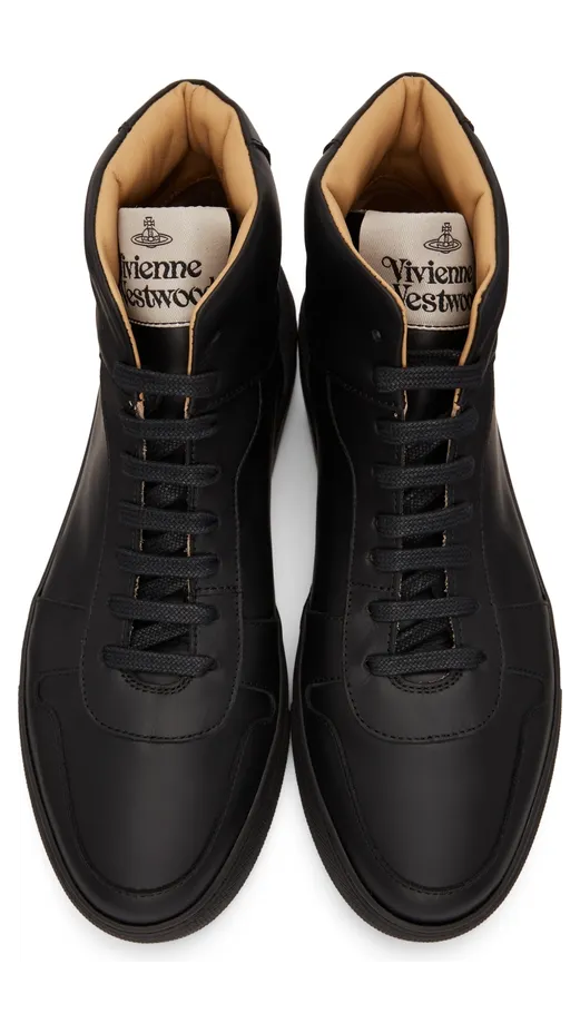 Vivienne Westwood Grey Apollo High-Top Sneakers (75010003M-L0005-) (5)