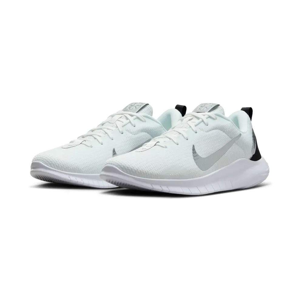 Nike Flex Experience Run 12 Premium Summit White Black White Metallic Silver (FZ2114-100)