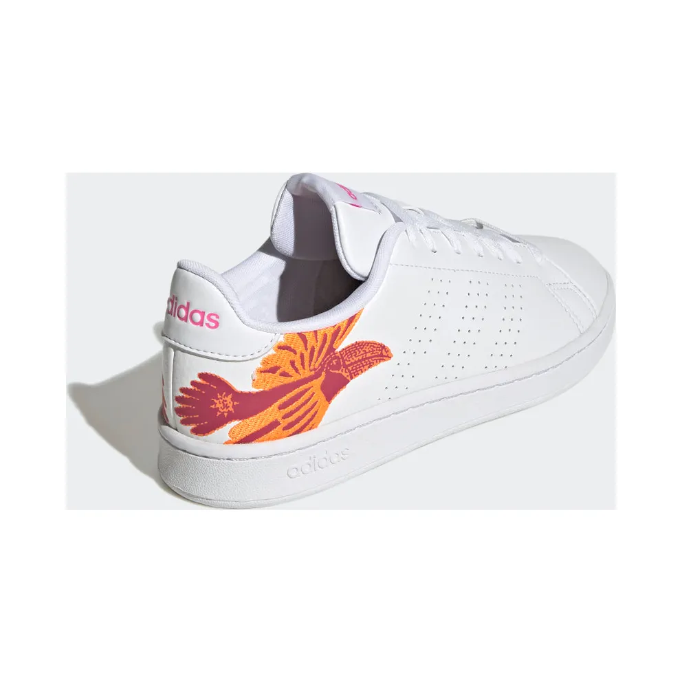 Adidas Advantage Court Lifestyle Cloud White / Screaming Pink / Cloud White (GY7046)