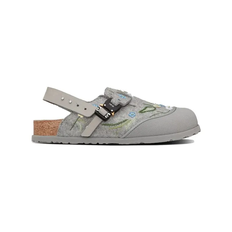 Dior by Birkenstock Mule Tokio Felted Wool Flowers (3SA116ZSE_H866)
