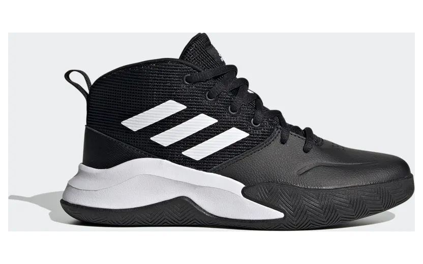 adidas Own the Game Wide Core Black / Cloud White / Cloud White (FV9451)