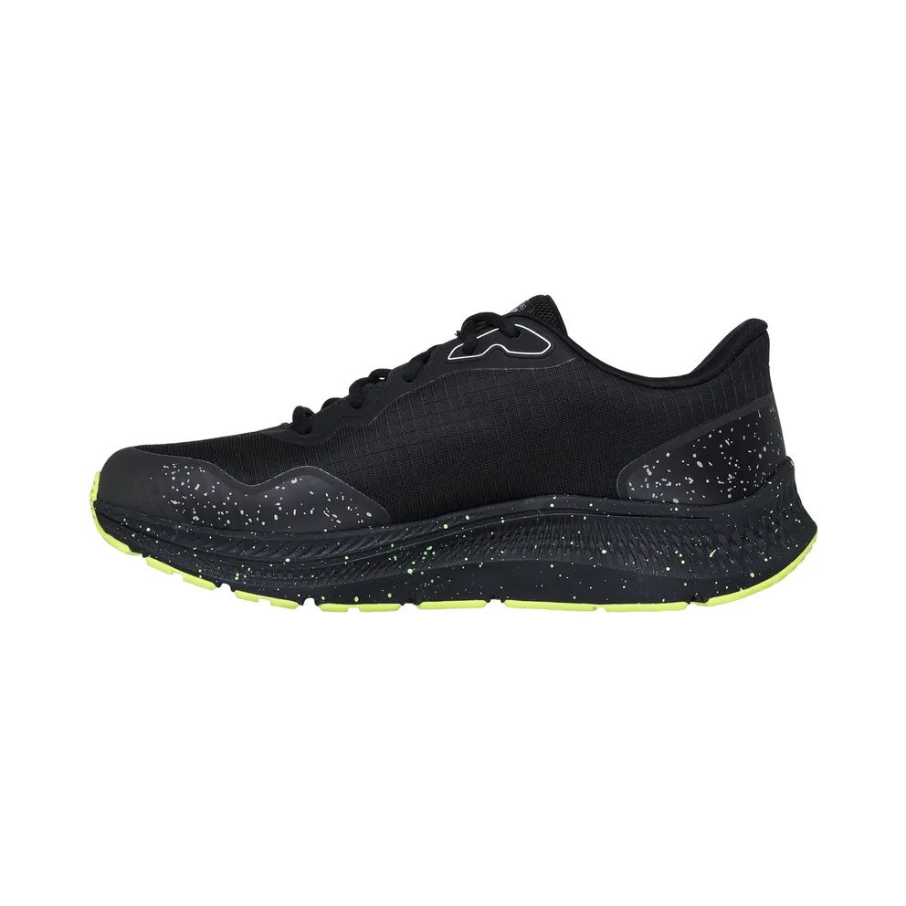 Skechers Waterproof: GO RUN Consistent 2.0 – Piedmont Sneaker Black/Limoen