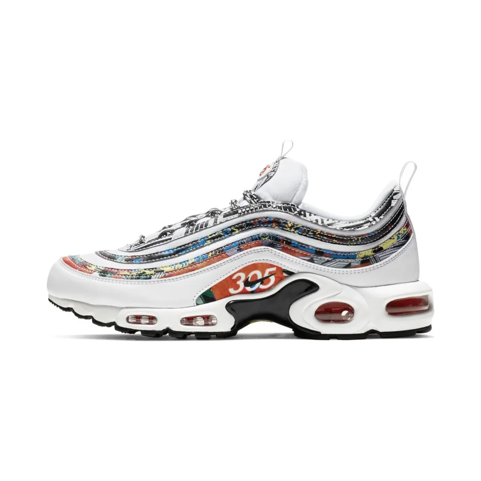 Nike Air Max Plus 97 City Pride Miami White/Black-Habanero Red-Dynamic Yellow-Neptune Green (BV1227-100)