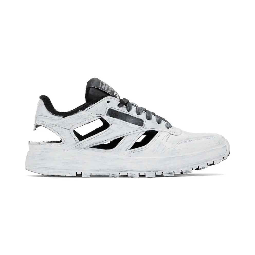 Maison Margiela White Reebok Edition Bianchetto Décoritiqué Tabi Low (S57WS0429 P4379)