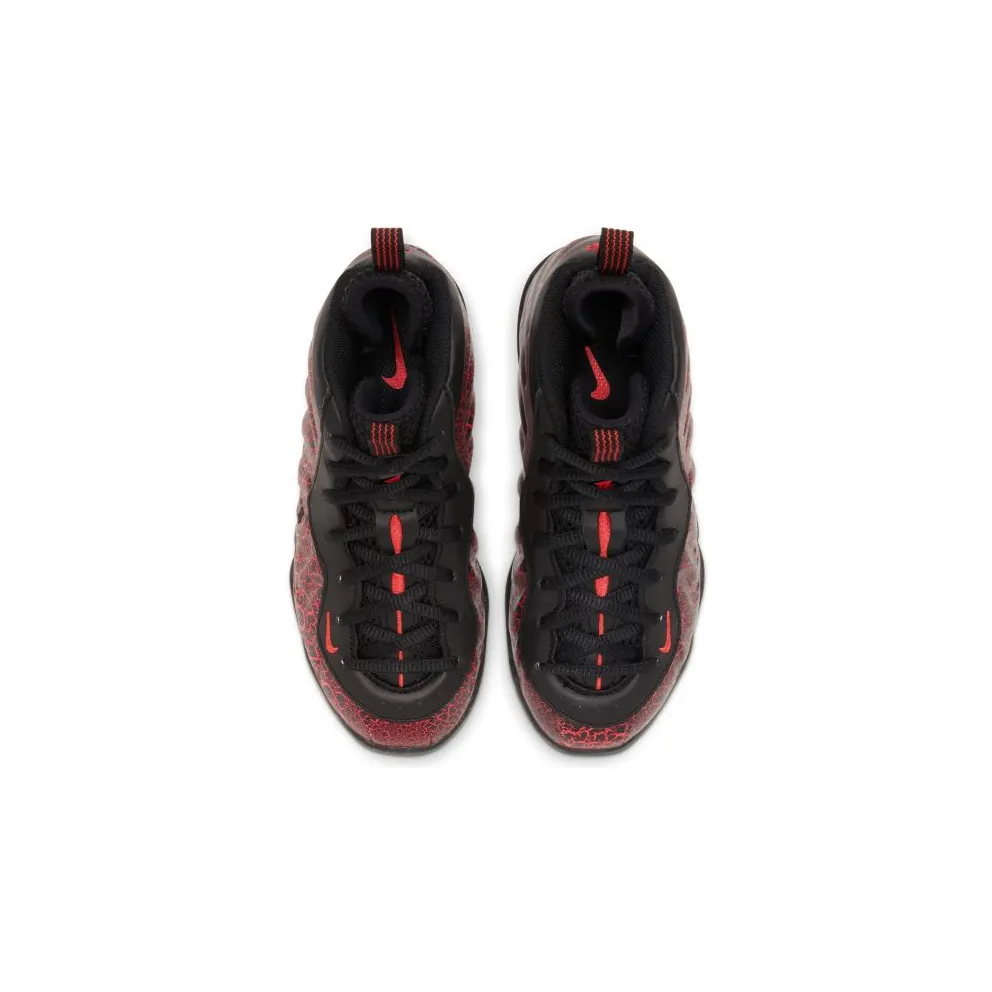 Nike Air Foamposite One Cracked Lava (PS) Black/Bright Crimson (723946-012)
