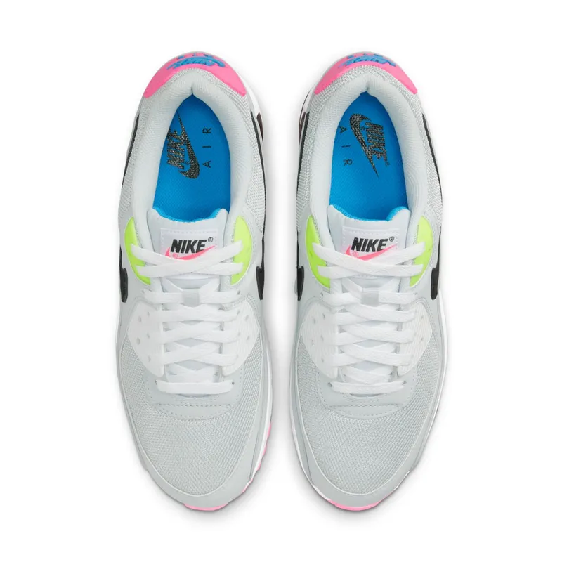 Nike Air Max 90 Grey Neon (DZ4398-001)