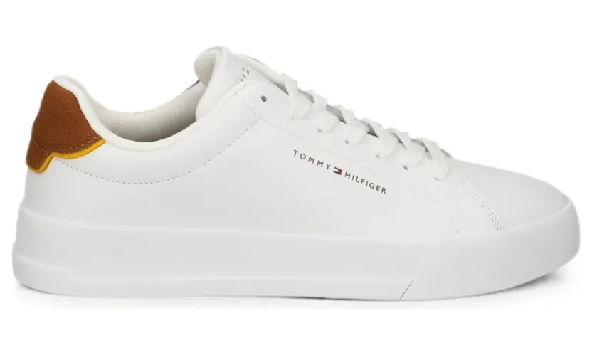 Tommy Hilfiger sneaker Cognac / Wit (FM0FM05367)