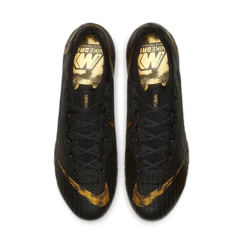 Nike Vapor 12 Elite FG Black Gold (AH7380-077)