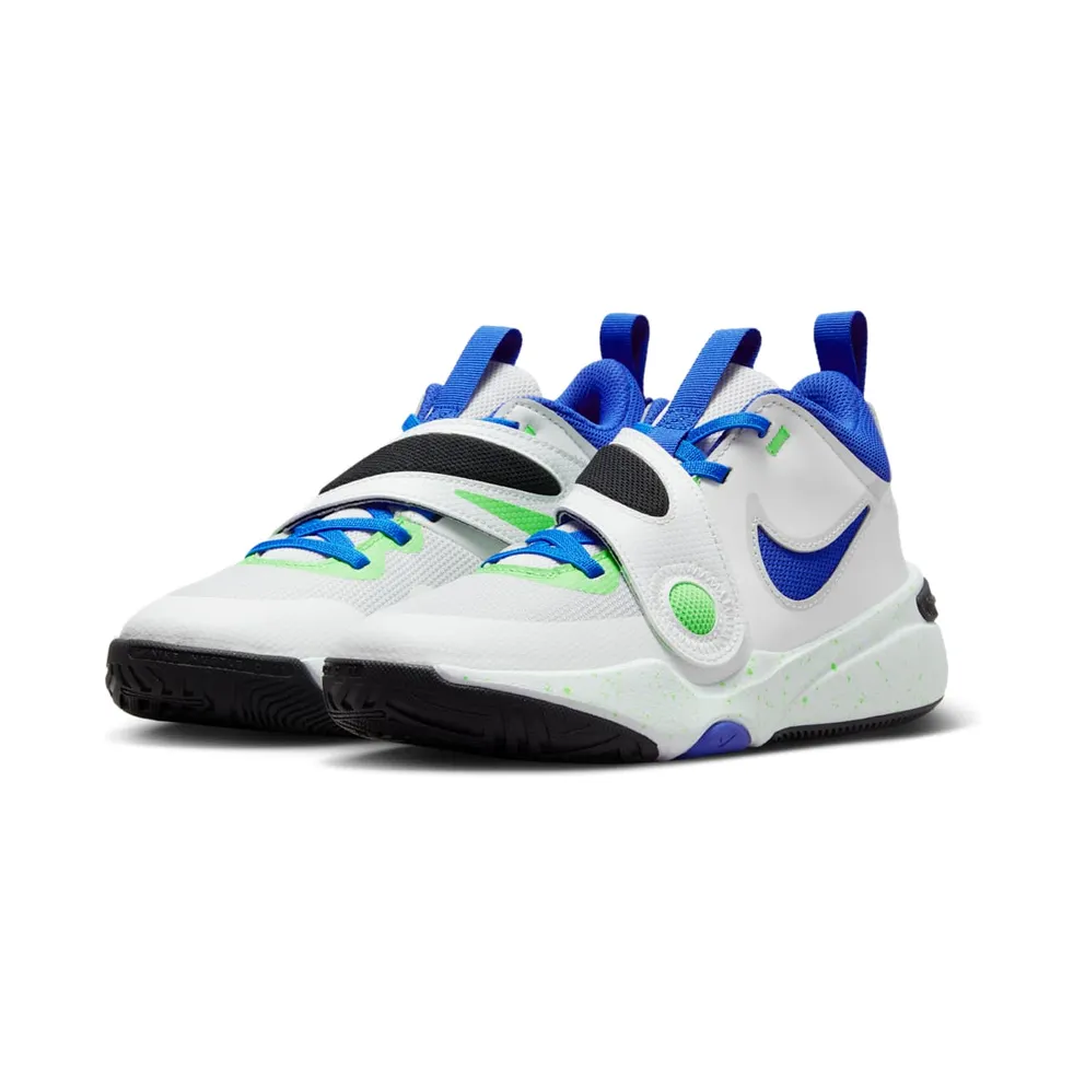 Nike Team Hustle D 11 Green Strike Racer Blue (DV8996-101)