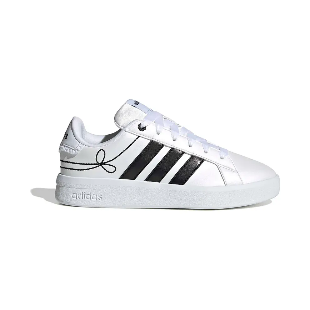 Adidas Grand Court Ftwr White / Core Black / Hi-Res Yellow (KH9783)