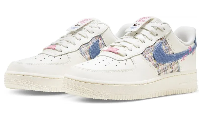 Nike Air Force 1 Low ’07 LX Denim Swoosh Boucle (FJ7740-141)