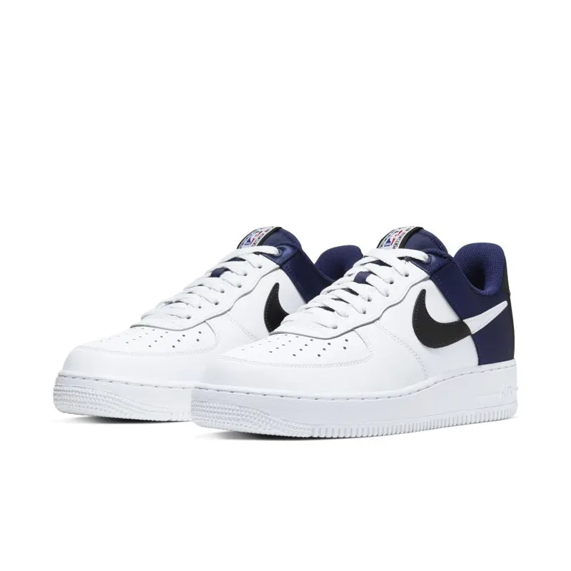 Nike Air Force 1 ’07 LV8 Midnight Navy Satin Midnight Navy/White/Black (BQ4420-400)
