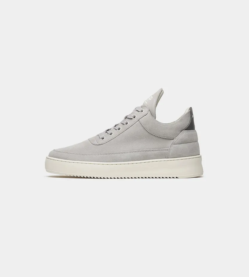 FILLING PIECES Low Top Suede Light Grey (10122791878)