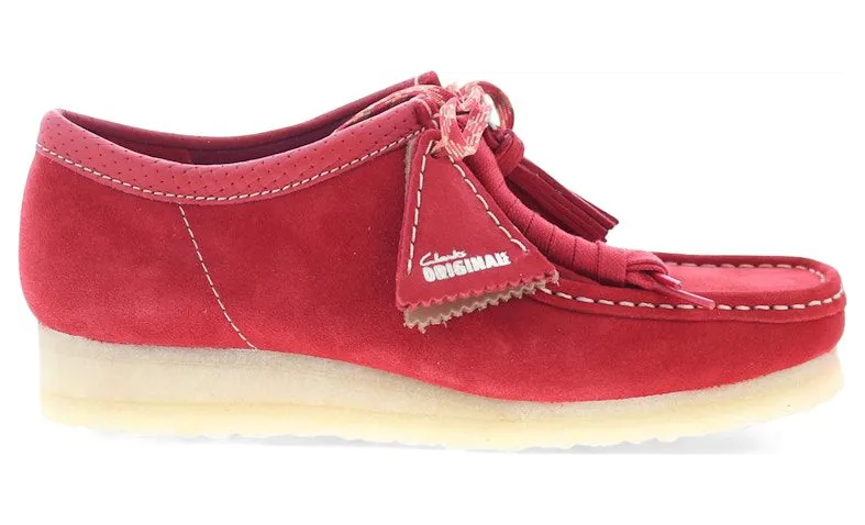 Clarks Originals Wallabee Red Suede (26180195)