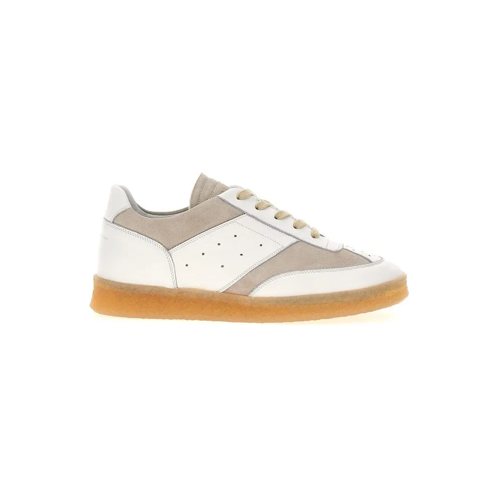 Maison Margiela MM6 White Beige Suede (S59WS0212P0673T1003)