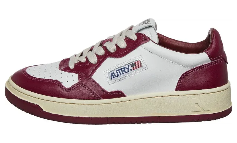 Autry Medalist Low Leather / Leather Amethyst (AULWWB13)