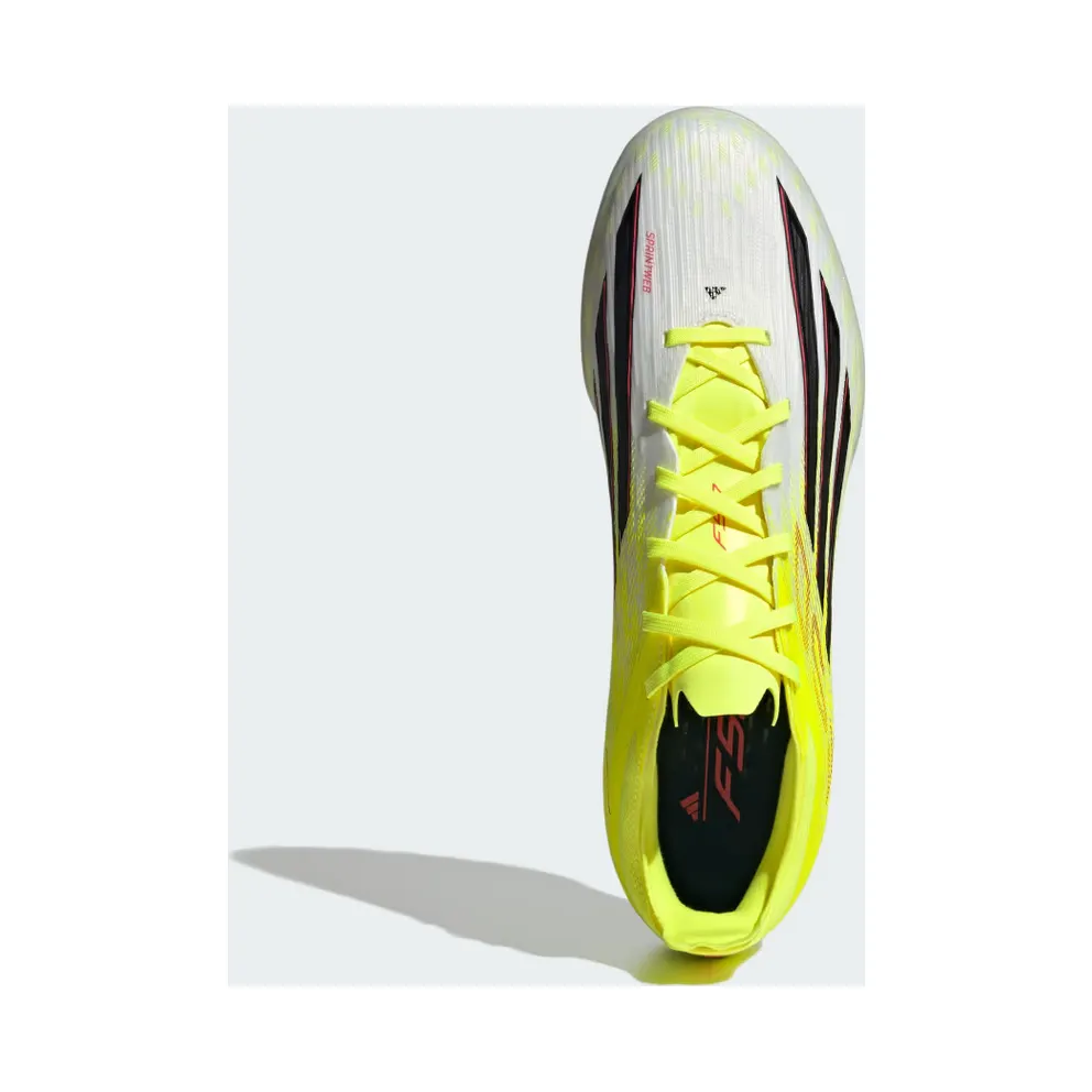 adidas F50 Pro Turf Football “Team Solar Yellow 2 / Core Black / Lucid Red” (JR8943)