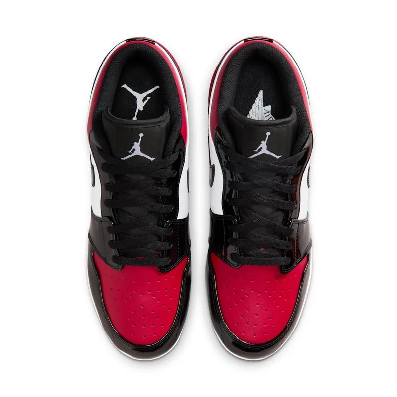 Jordan 1 Retro MCS Low Patent Bred Toe (CJ8524-600)